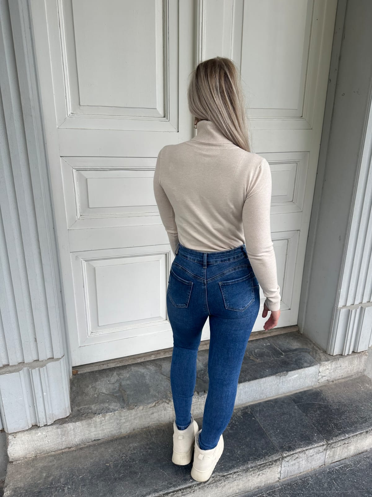 Denim Blue Skinny Jeans