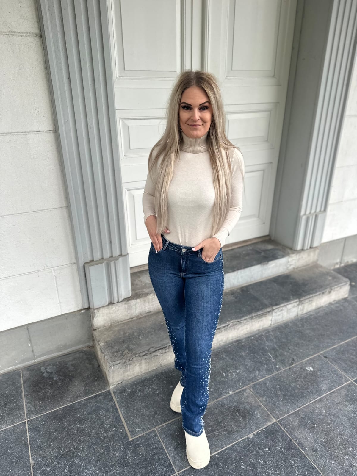 Flared Jeans Glitter