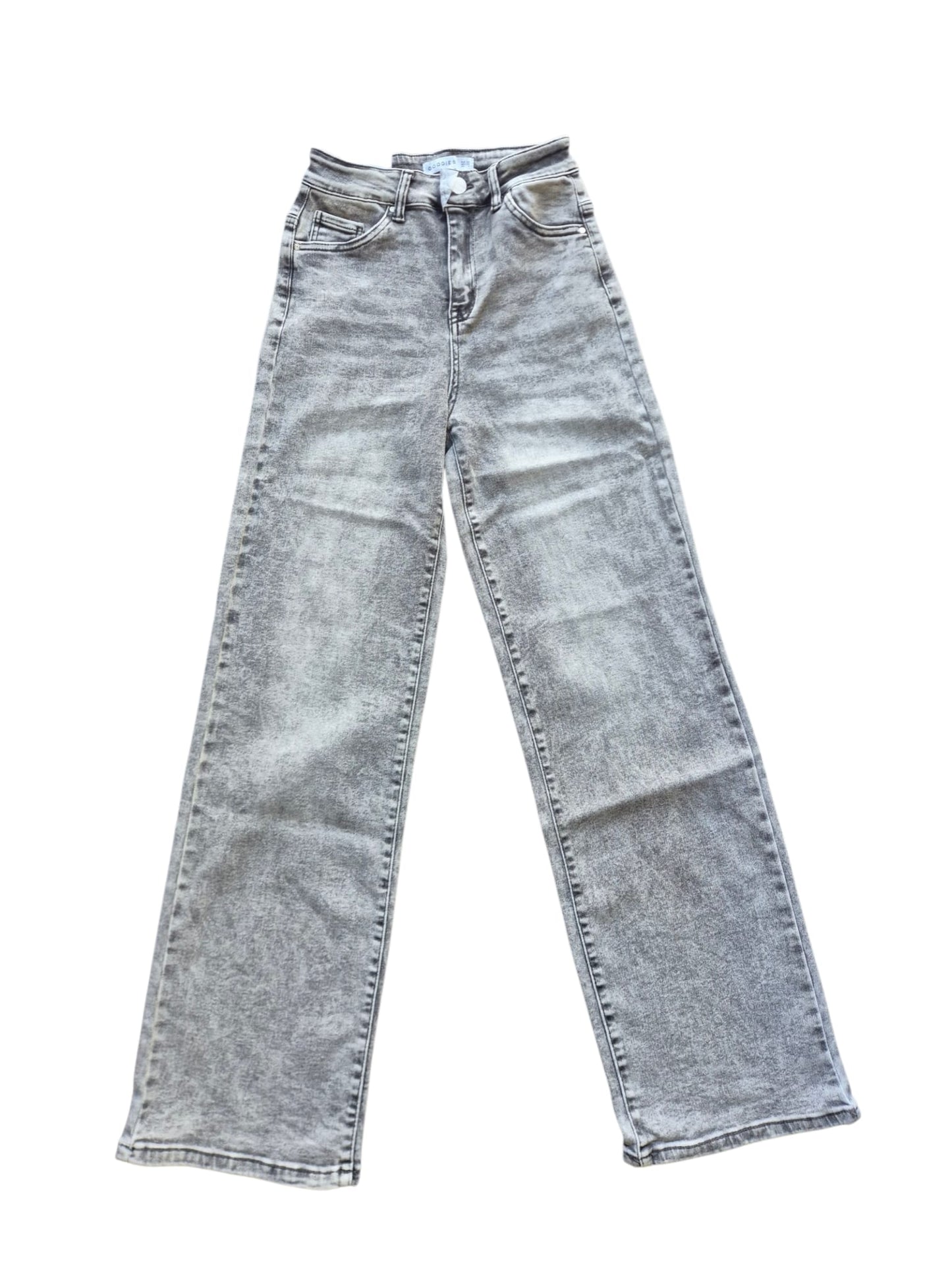 Wide Leg Jeans Grey