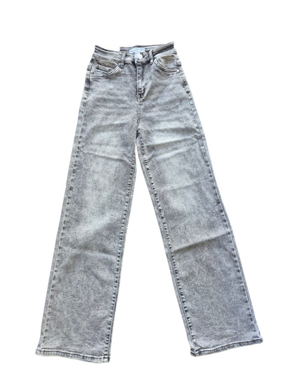 Wide Leg Jeans Grey