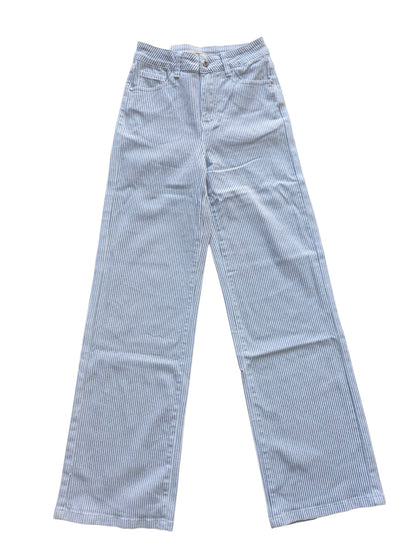 Wide Leg Jeans Stripes