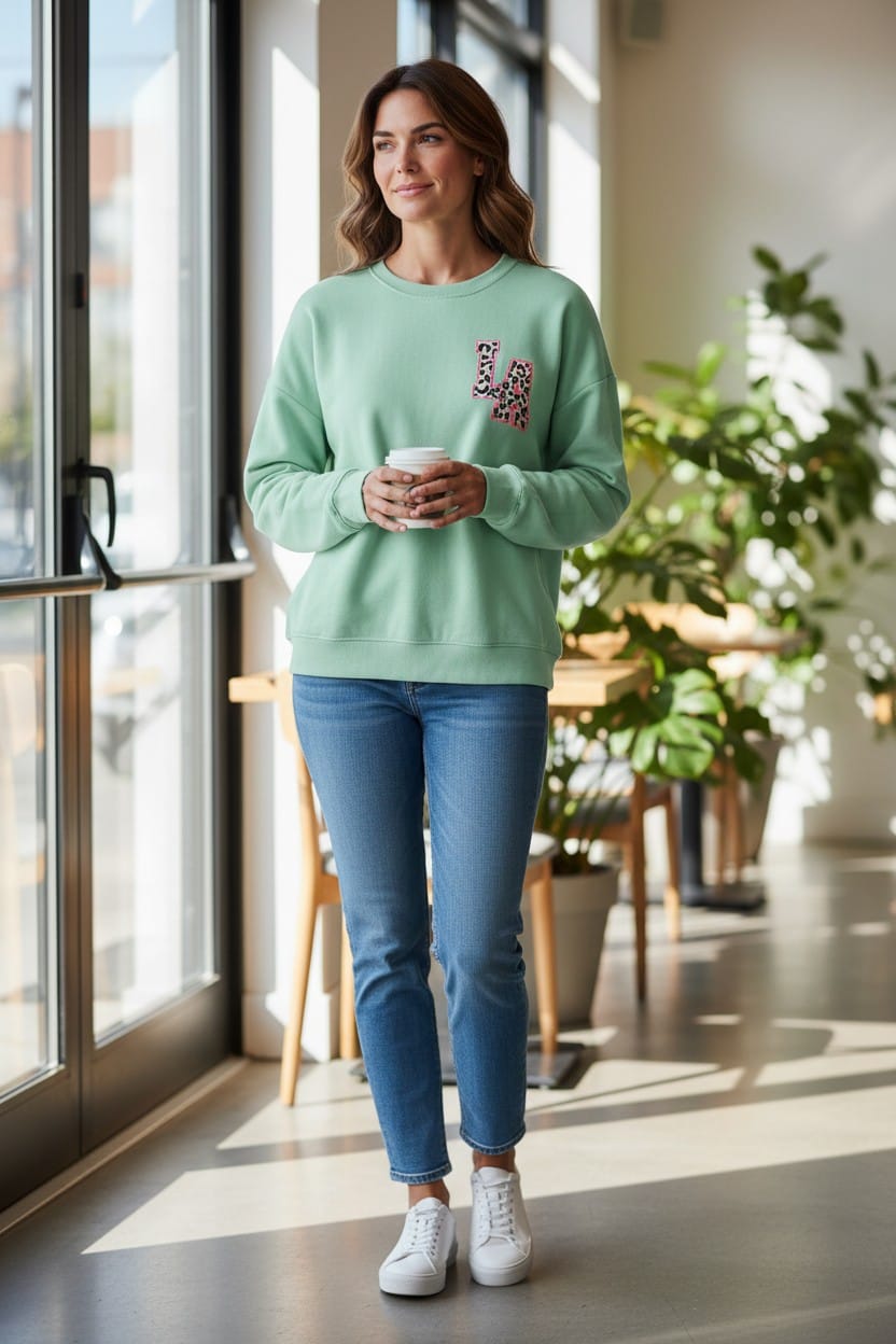 LA Sweat Zwart