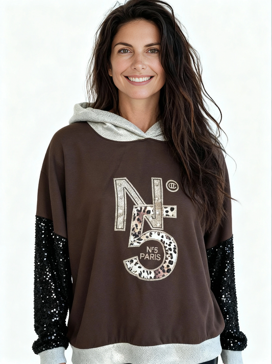 Sparkling Sweatshirt Bruin