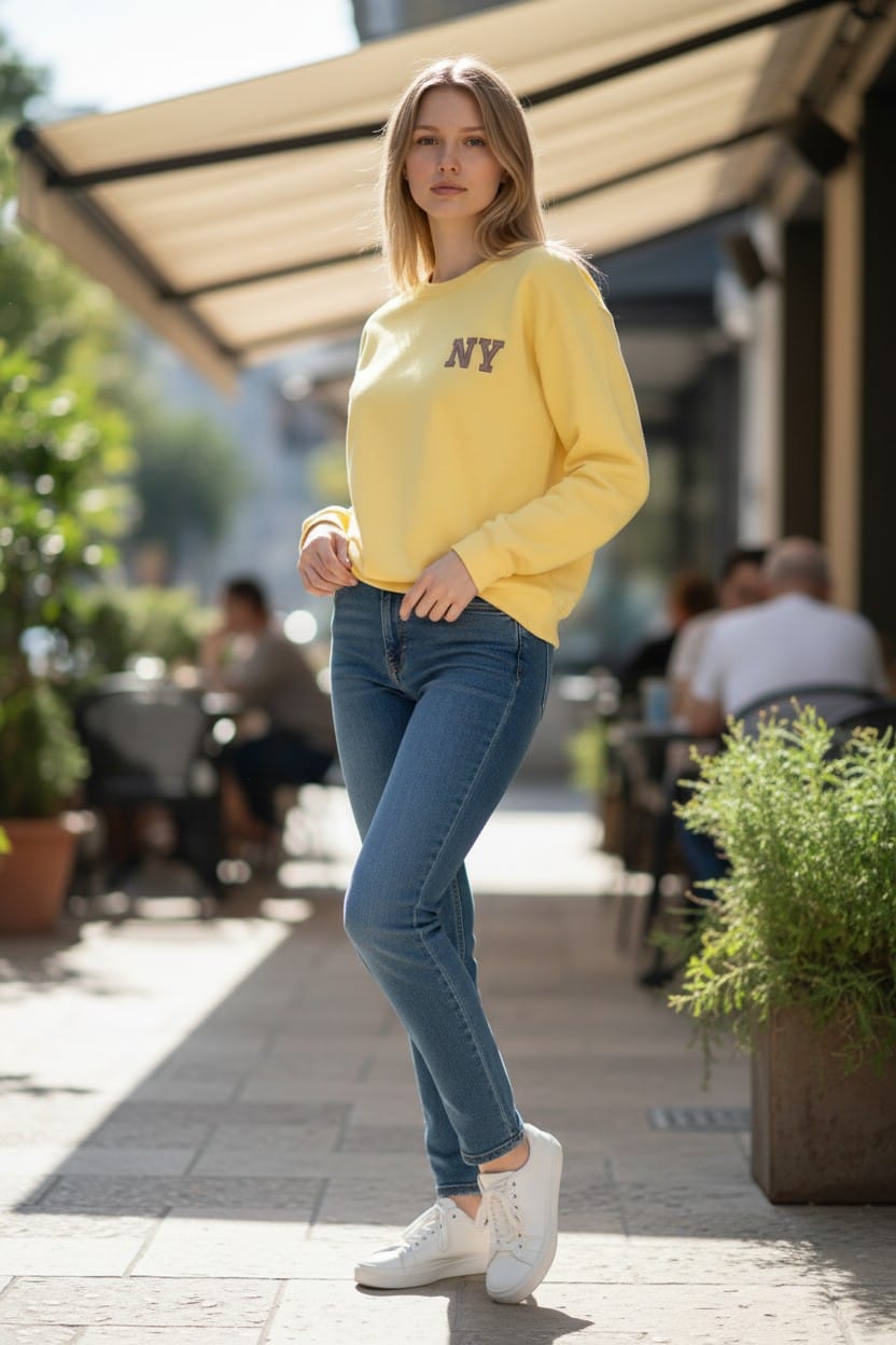 New York Sweater Yellow