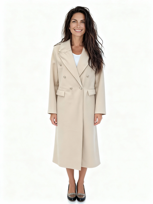 Trenchcoat 6 Buttons Beige