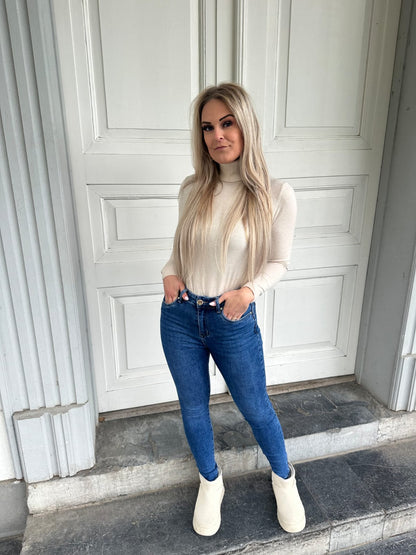 Denim Blue Skinny Jeans