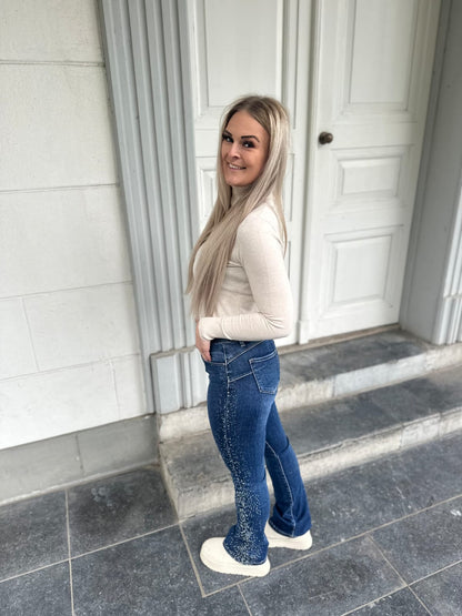 Flared Jeans Glitter