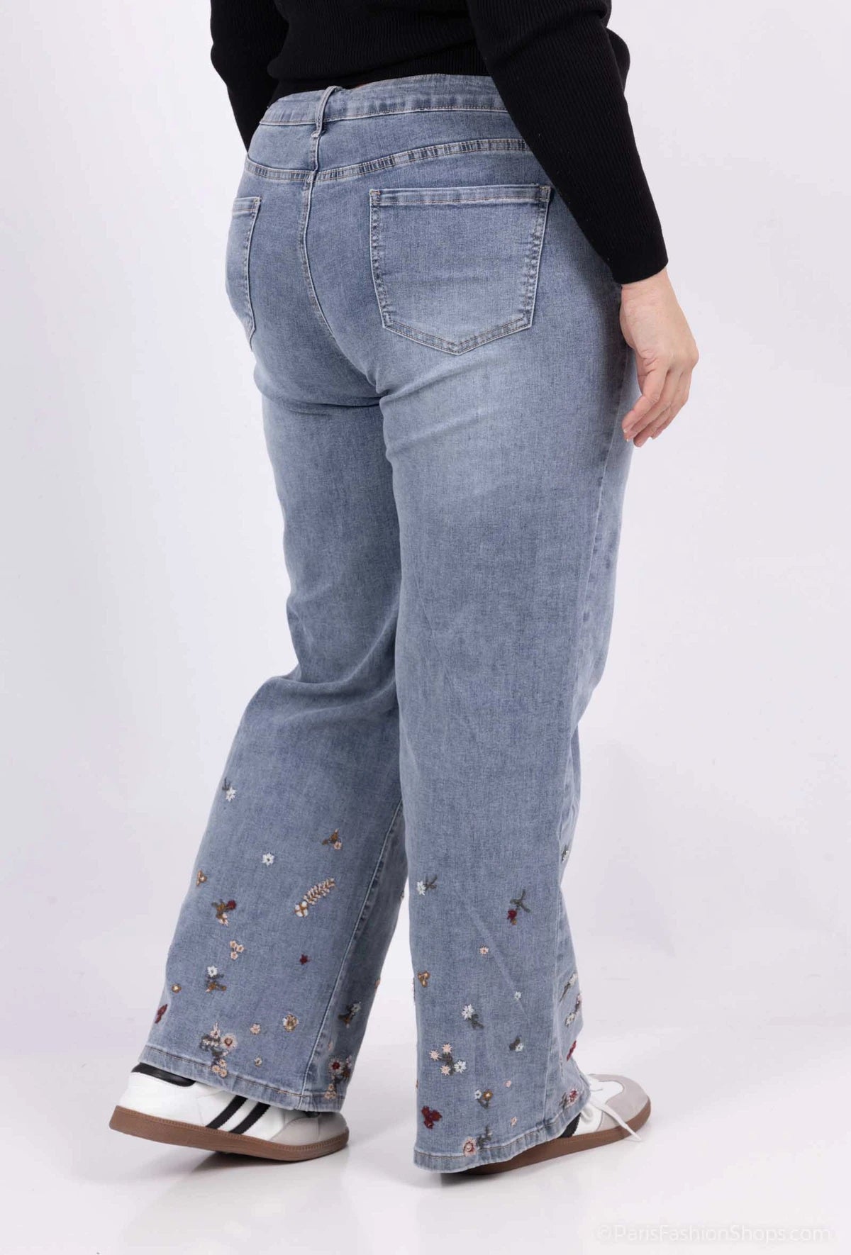 Embroidery Monday Jeans