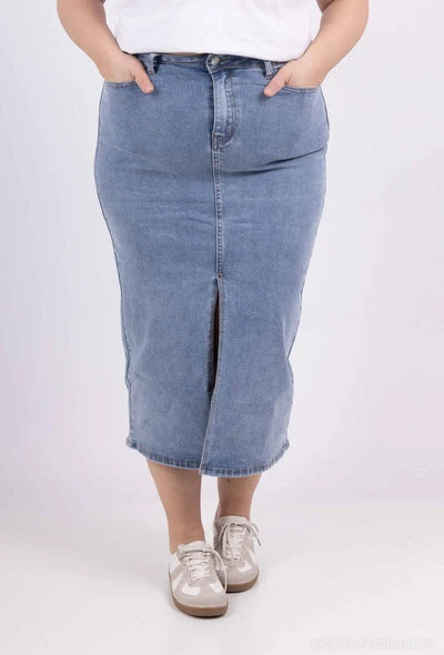 Denim Rok Lang
