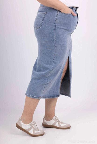 Denim Rok Lang