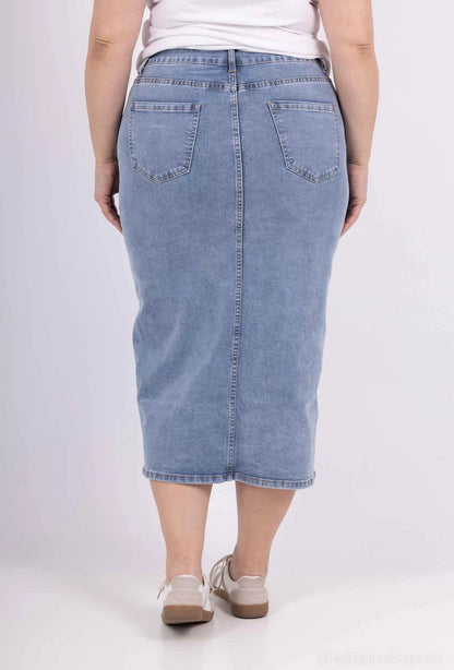 Denim Rok Lang